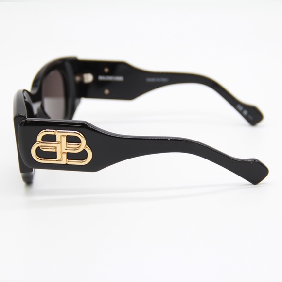 NEW BB0070S 006 NEW COLLECTION BLACK WOMEN BALENCIAGA SUNGLASSES BB0070S - Picture 6 of 15